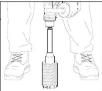 MILWAUKEE M18 Fuel 2717-21HD - Uso de las brocas sacabocados de percusión rotatorias - 2