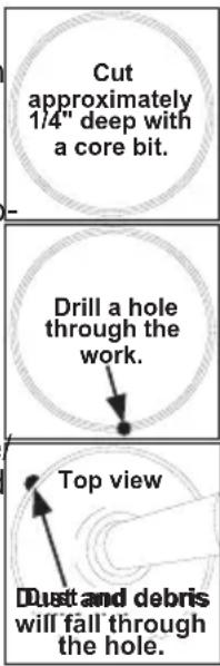 MILWAUKEE M18 Fuel 2717-21HD - Drilling Large Diameter Holes with Core Bits - 1