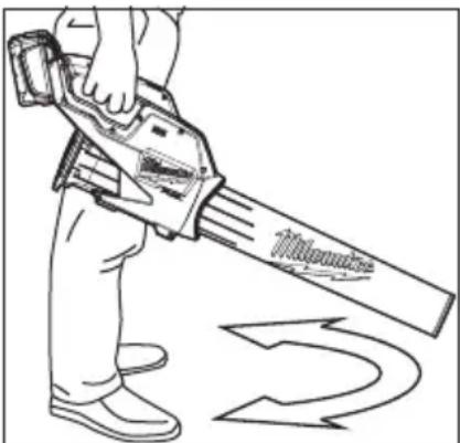 MILWAUKEE M18 Fuel 2724-21HD - Using the Blower - 1