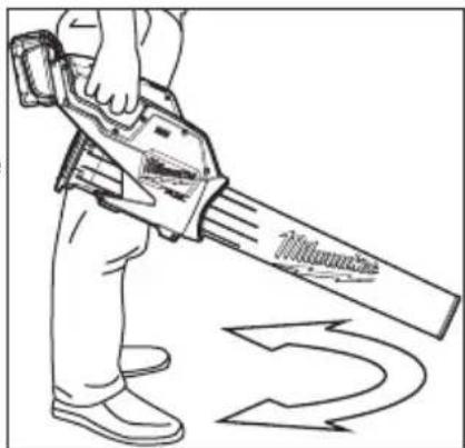 MILWAUKEE M18 Fuel 2724-21HD - ⚠ AVERTISSEMENT Inspector la zone de tra- - 1