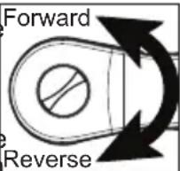 MILWAUKEE M12 Fuel 2558-22 - Using the Forward/Reverse Toggle - 1