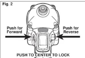 MILWAUKEE M18 2652-22 - Using Control Switch - 1
