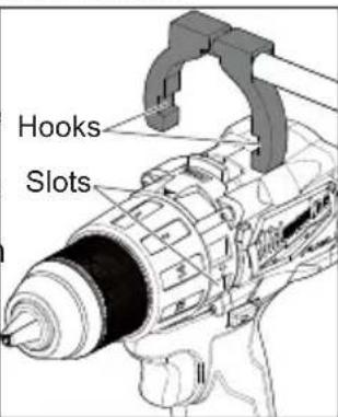 MILWAUKEE M18 Fuel 2803-22 - Installing the Side Handle - 1