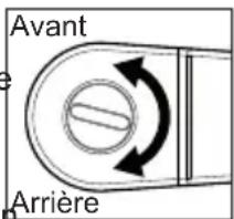 MILWAUKEE M12 Fuel ONE-KEY 2466-22 - Utilisation du bouton avant/arrière - 1