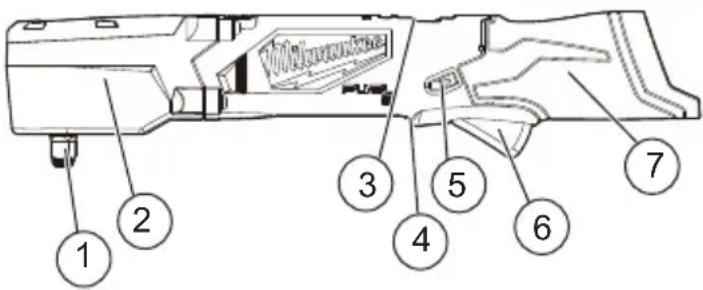 MILWAUKEE M12 Fuel 2564-22 - DESCRIPTION FONCTIONNELLE - 1