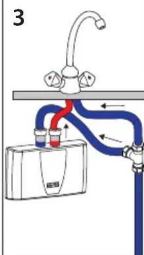 Wahlbach Mini E - UNTERTISCH/ UNDERSINK - 6