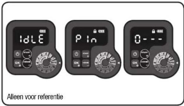 LANDXCAPE LX835 - Pas PIN code aan - 1