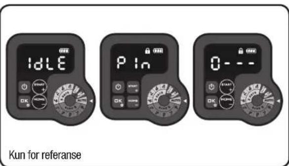 LANDXCAPE LX835 - Endre Pin-kode - 1
