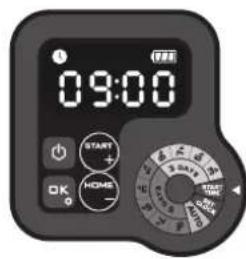 LANDXCAPE LX835 - 3) Still starttiden - 1