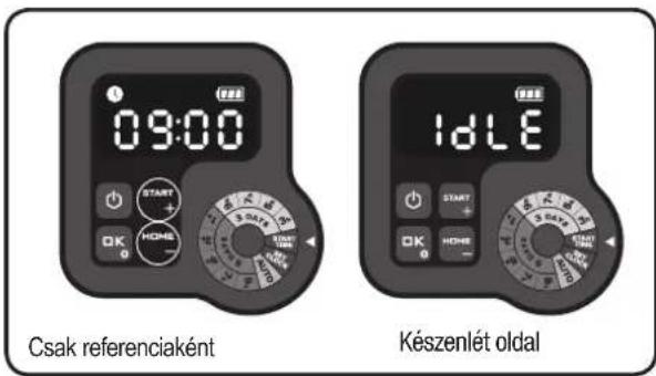 LANDXCAPE LX835 - Állítsa be a kezdési időt - 1