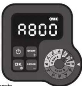 LANDXCAPE LX835 - Opción 1, AUTO (Programa de trabajo recomendado de acuerdo con la configuración de área) - 2