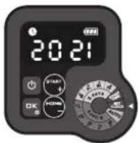 LANDXCAPE LX835 - Configurar ano, data e hora - 2