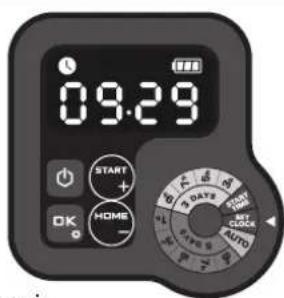 LANDXCAPE LX835 - [2] Establecer año, fecha y hora - 3