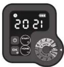 LANDXCAPE LX835 - [2] Establecer año, fecha y hora - 2