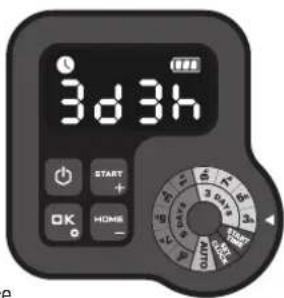 LANDXCAPE LX835 - Mulighed 2. Indstil arbejdsplanen manuelt - 1