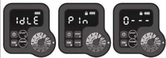 LANDXCAPE LX835 - [1] Alterar o código PIN - 1