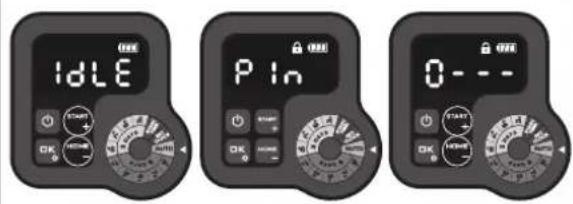 LANDXCAPE LX835 - Zmiana kodu PIN - 1