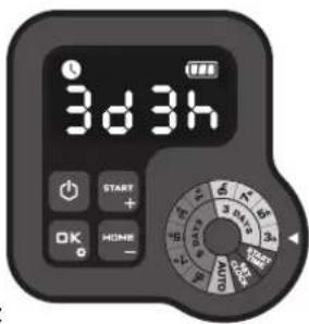 LANDXCAPE LX835 - Option 2. Stellen sie den arbeitsplan manuell - 1