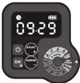 LANDXCAPE LX835 - Nastavení roku, data a času - 3