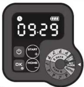 LANDXCAPE LX835 - Setați anul, data și timpul - 3