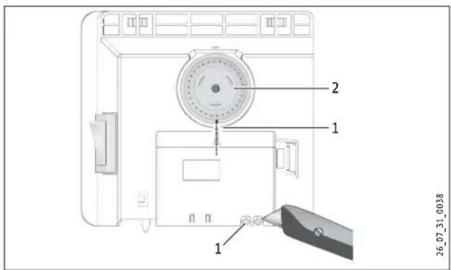 STIEBEL ELTRON CNS 100-1 E - Limiting the temperature controller - 1