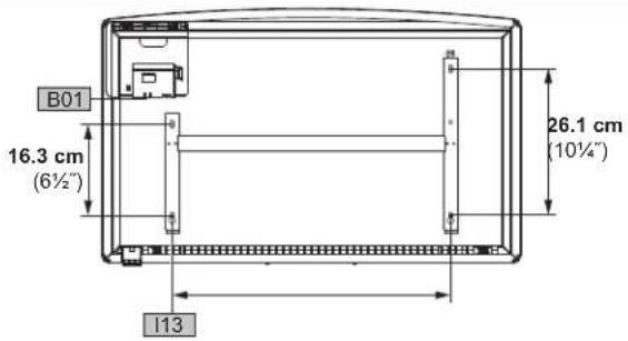 STIEBEL ELTRON CNS 100-1 E - Dimensiones de la versión de pared - 3