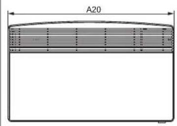 STIEBEL ELTRON CNS 100-1 E - Dimensiones de la versión de pared - 1