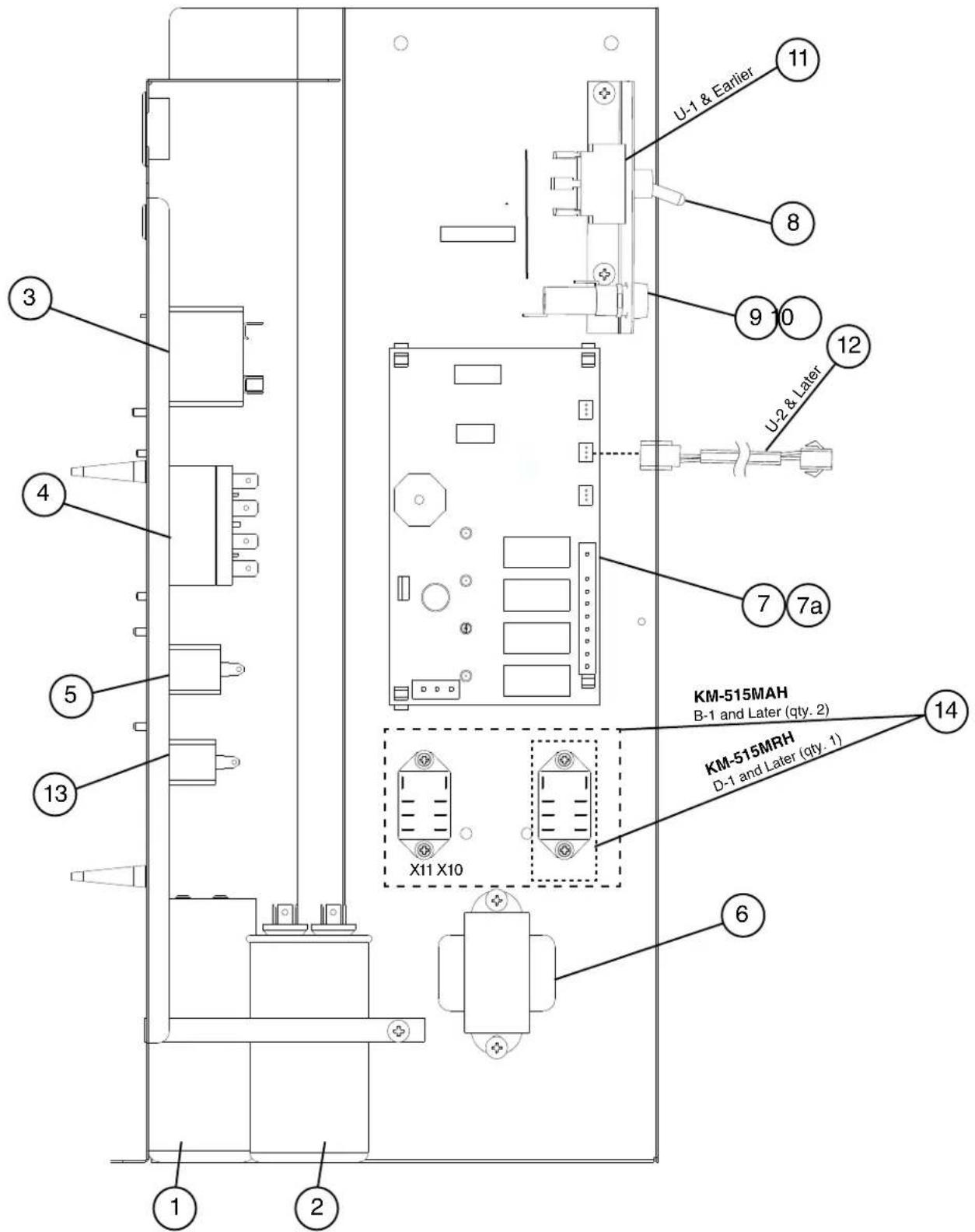 Hoshizaki KM-515MWH - KM-515M\_H - 1