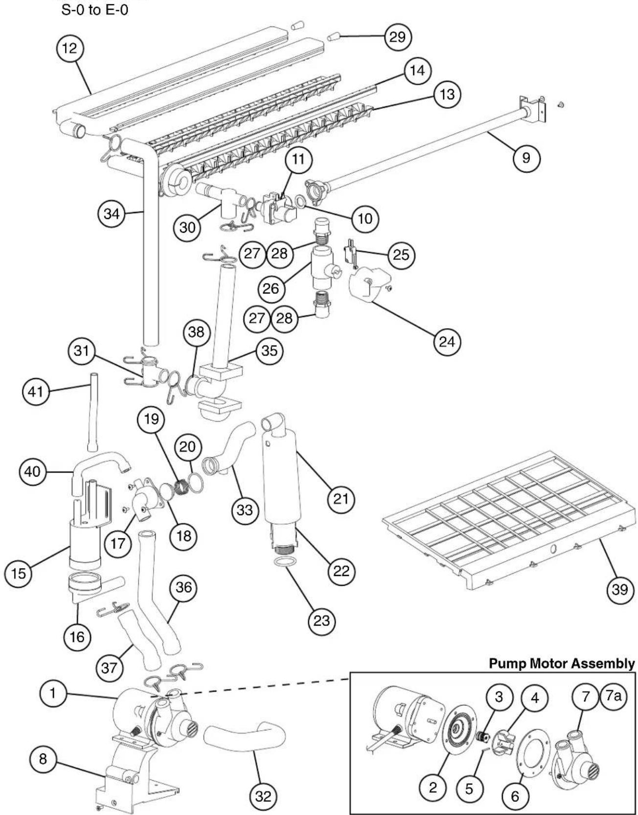 Hoshizaki KM-515MWH - Main Assembly & Refrigeration Circuit KM-515MWH - 3