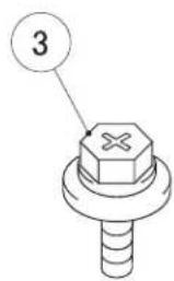 Hoshizaki KMD-410MWH - FASTENER PART NUMBER - 15