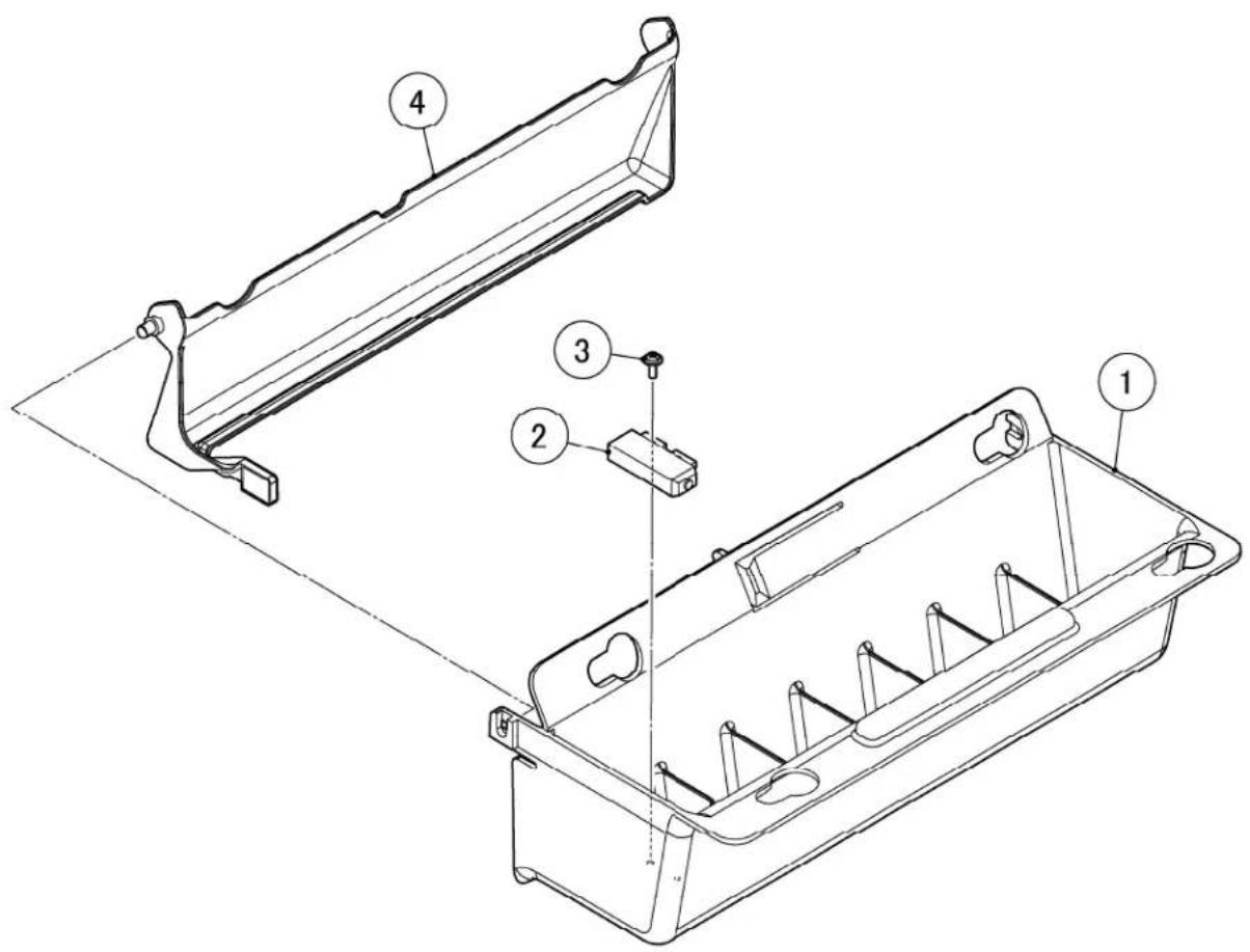 Hoshizaki KMD-410MWH - FASTENER PART NUMBER - 10