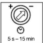 STEINEL IS NM 360 - Funksjoner ⑦, ⑧, ⑨ - 1