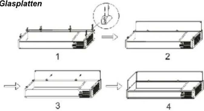 Cool Head 712022 - Montageanleitung der Glasplatten - 1