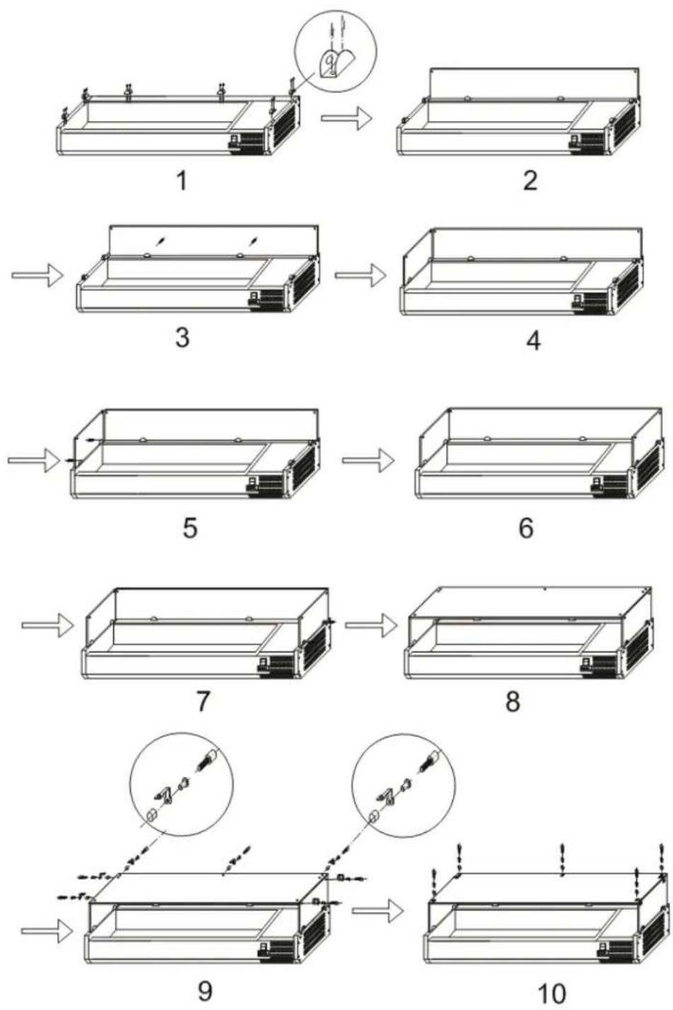 Cool Head 712012 - Glass Panel Assembly Guide - 1