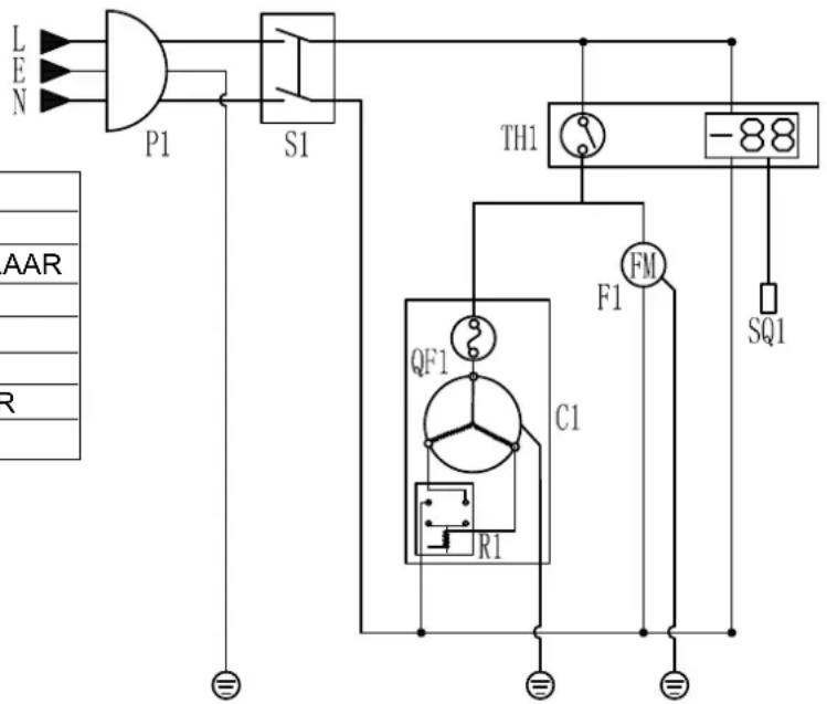 Cool Head 712017 - SCHAKELSCHEMA - 1
