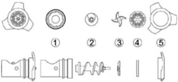 Fama 410132 - GRINDING GROUP ASSEMBLY / DISASSEMBLY - 2