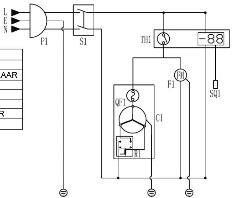 Cool Head 712025 - SCHAKELSCHEMA - 1