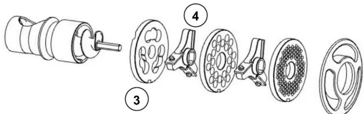 Fama 410122 - GRINDING GROUP ASSEMBLY / DISASSEMBLY - 7