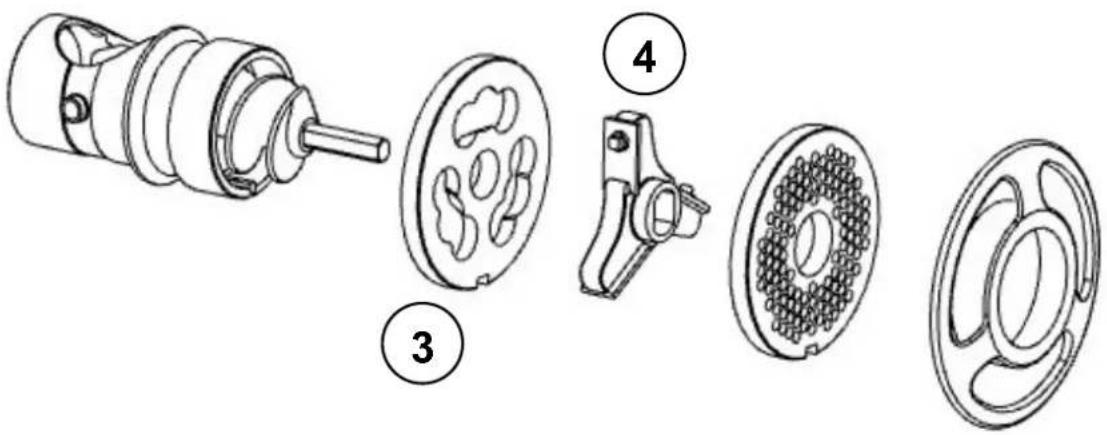 Fama 410122 - GRINDING GROUP ASSEMBLY / DISASSEMBLY - 5