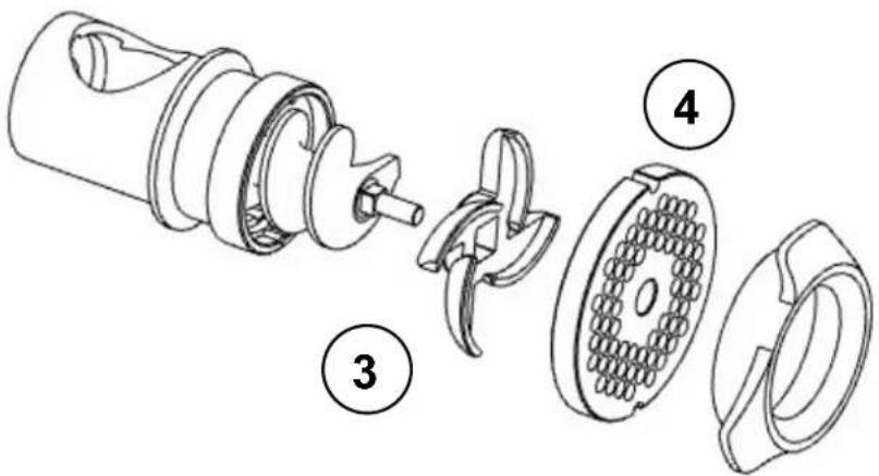 Fama 410122 - GRINDING GROUP ASSEMBLY / DISASSEMBLY - 3