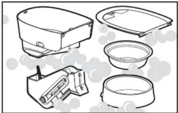 PETSAFE PFD00-16828 - Configuration et installation du distributeur - 2