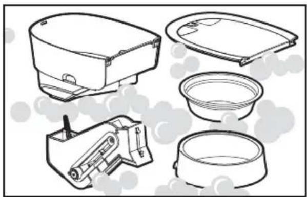 PETSAFE PFD00-16828 - Preparación y montaje del alimentador - 2