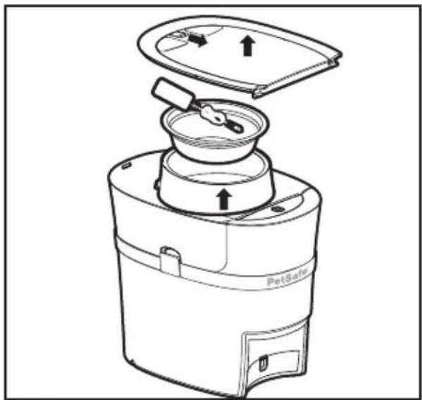 PETSAFE PFD00-16828 - Configura e assembla l'erogatore di cibo - 1