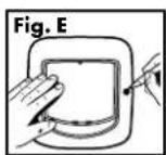 PETSAFE PPA19-16145 - Installation - Wooden, PVC, or uPVC Doors without Metal - 3