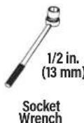 SANUS VXT7-B2 - Tools Needed - 6