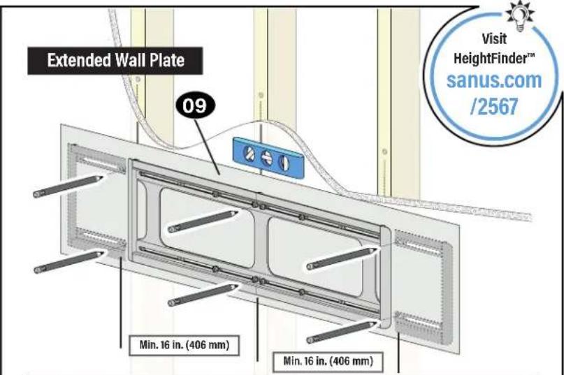 SANUS VXT7-B2 - CAUTION: Avoid potential personal injury or property damage! - 6