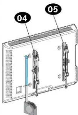 SANUS VXT7-B2 - Determine Your TV Bracket Configuration - 1