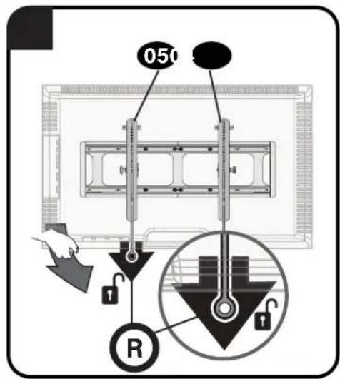 SANUS VXT7-B2 - REMOVING THE TV - 3