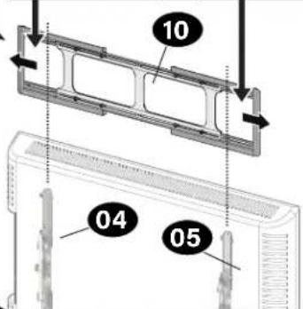 SANUS VXT7-B2 - For TV brackets greater than 700mm - 2