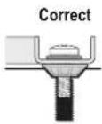 SANUS VXT7-B2 - TV supplied spacers - 5